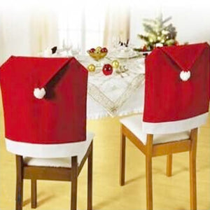 Chair Cover Santa Clause
