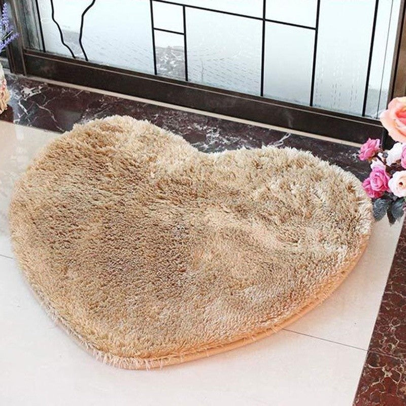 Floor Shower Heart Mat